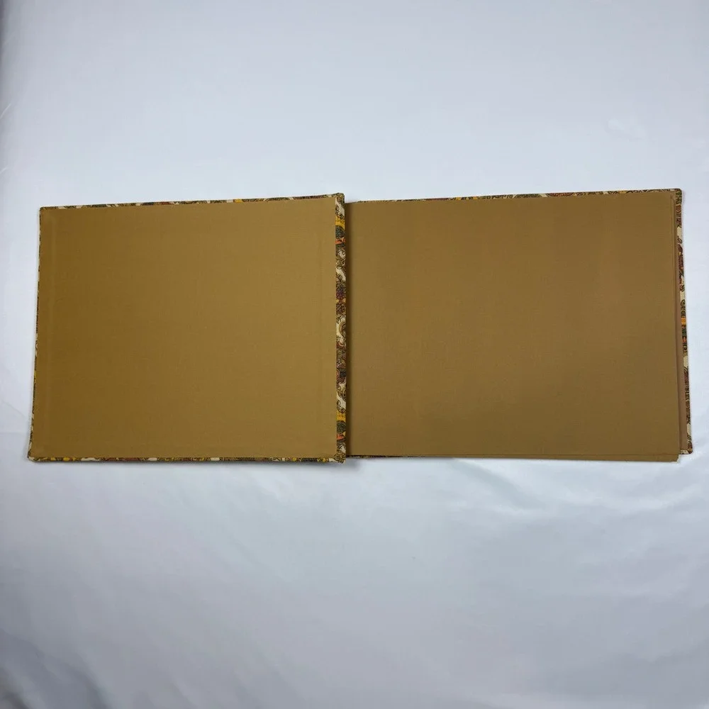 Decorative Fabric‎ Covered Scrapbook Photo Album Blank Pages